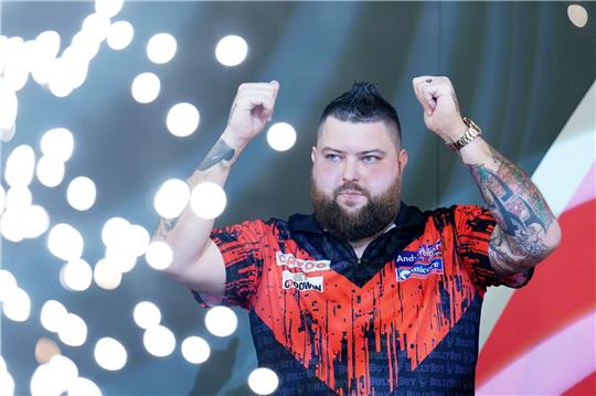 Michael Smith trifft im Halbfinale auf Gabriel Clemens oder Gerwyn Price.
