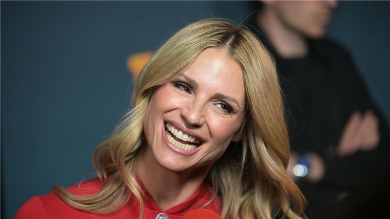 Michelle Hunziker hat nur noch wenig Kontakt zu ihrem früheren Kollegen Thomas Gottschalk. (Archivbild)