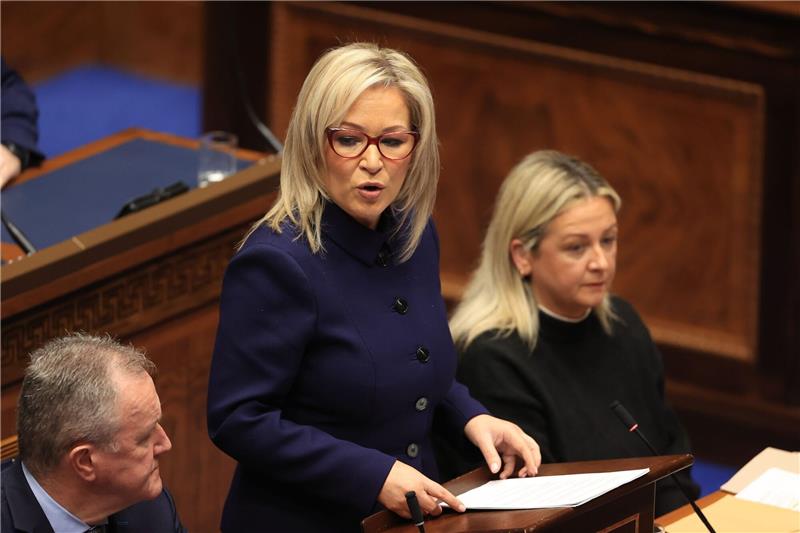 Erste Katholikin an Nordirlands Spitze Michelle O'Neill ist die neue Regierungschefin Nordirlands.