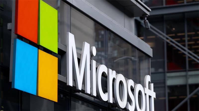 Microsoft-Logo. 