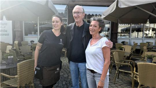 Mike Krüger erfüllt in Goslar jeden Fotowunsch.