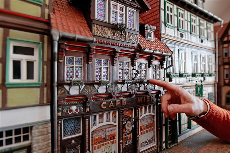 Miniaturbauten von Harzer Sehenswürdigkeiten.