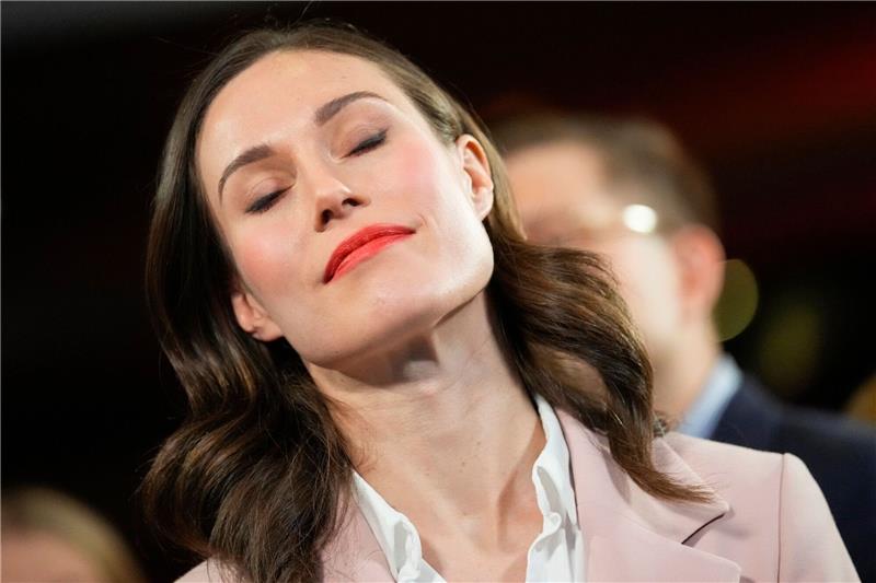 Sanna Marin in Finnland abgewählt: Wahlsieg für Konservative Ministerpräsidentin Sanna Marin reagiert auf die Ergebnisse der Parlamentswahl.