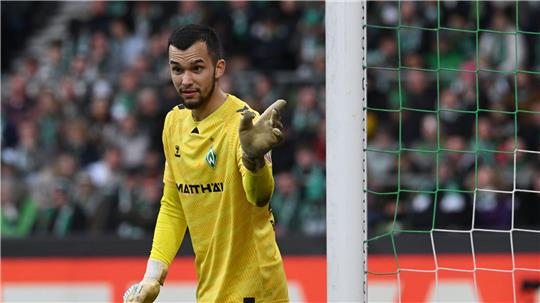 Mio Backhaus steht gegen Nordirland im U21-Tor. (Archivbild)