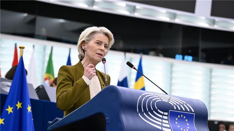 EU-Kommission schlägt weitreichende Israel-Sanktionen vor „Mir ist bewusst, dass es schwierig werden wird, Mehrheiten dafür zu finden“, sagte EU-Kommissionspräsidentin Ursula von der Leyen bereits am vergangenen Mittwoch zu ihrem Plan. (Archivbild)