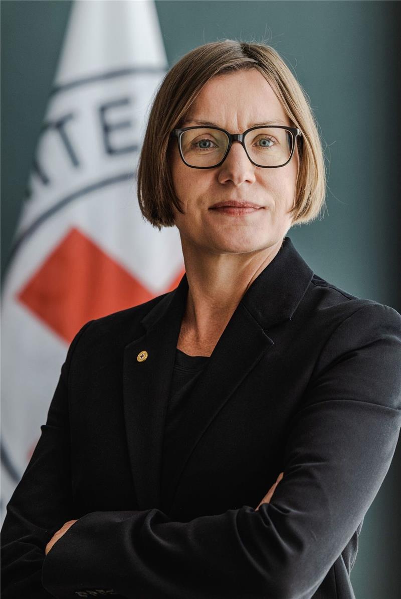 IKRK-Präsidentin: Lage von Frauen in Konflikten beobachten Mirjana Spoljaric Egger ist die erste Frau an der Spitze des 160 Jahre alten Internationalen Komitees vom Roten Kreuz (IKRK).