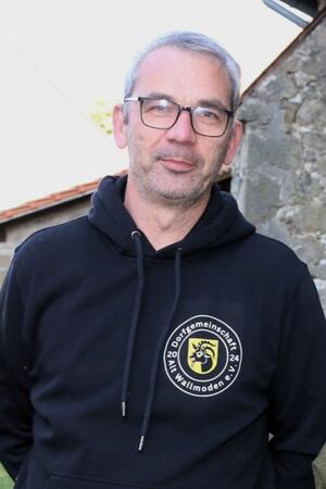 Mirko Thoma, Vorsitzender der Dorfgemeinschaft Alt Wallmoden.