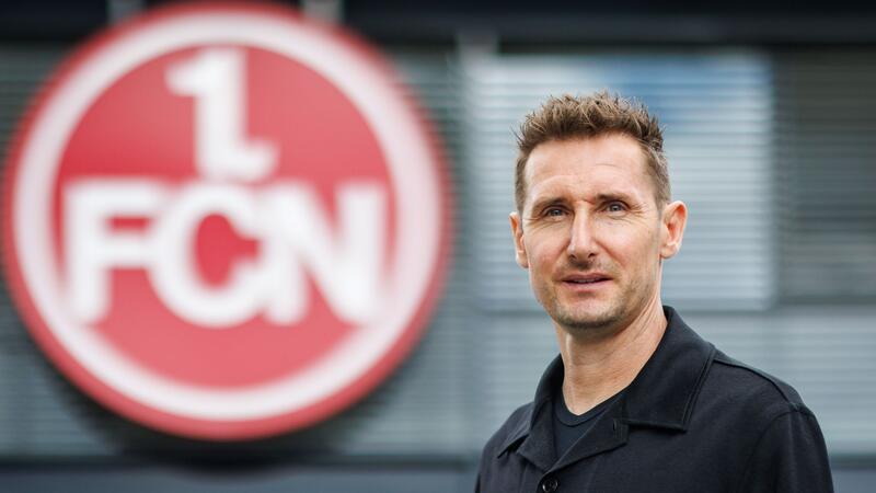 Nürnberger Trainer-Coup mit Klose: „Ich mag Abenteuer“ Miroslav Klose ist der neue Cheftrainer des 1. FC Nürnberg.