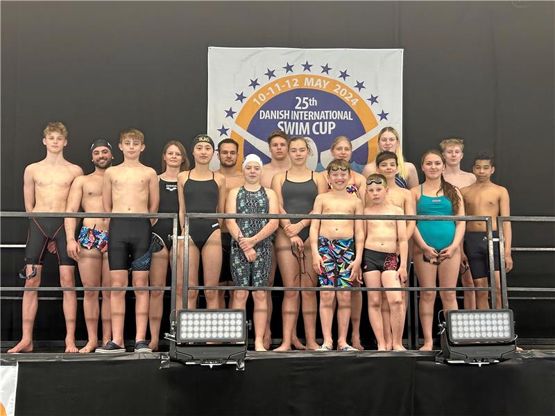 Oberharzer Schwimmer gehen in Dänemark auf Rekordjagd Mit 17 Schwimmerinnen und Schwimmern ist der TuS Clausthal-Zellerfeld beim internationalen Schwimmfestival im dänischen Esbjerg vertreten. Insgesamt gehen rund 800 Aktive aus sechs Nationen an den Start. Foto: Privat