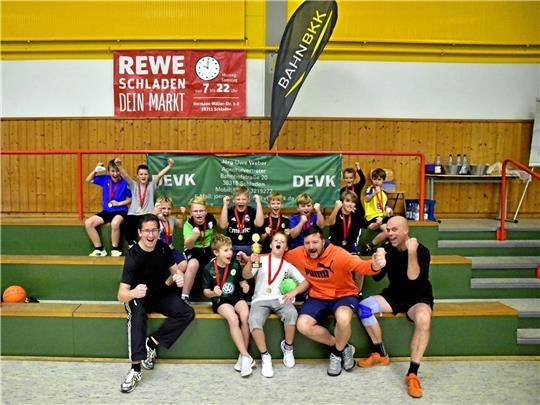 Mit Aktionen wie einem zweitägigen Handball-Camp will der MTV Jahn Schladen in bessere Zeiten aufbrechen. Foto: Privat