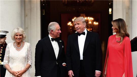 Mit Charles steht Trump angeblich in Kontakt. (Archivbild)