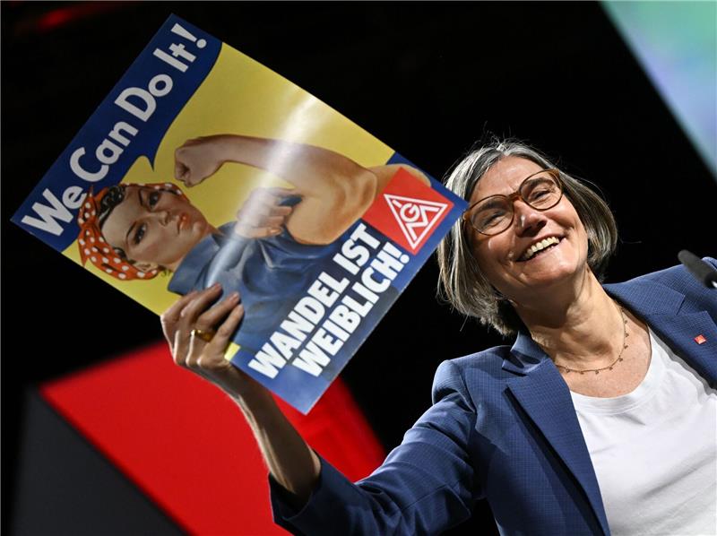 IG Metall wählt erstmals eine Frau an die Spitze Mit Christiane Benner wurde erstmals eine Frau an die Spitze der IG Metall gewählt.