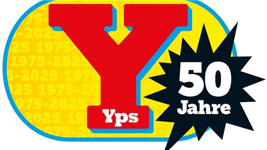 Mit Gimmick: „Yps“ wird 50. 