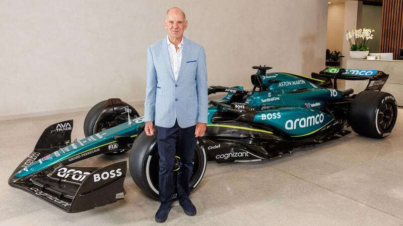 Supercoup mit dem Superhirn: Aston Martin „Team der Zukunft“ Mit Newey will Aston Martin zum Weltmeister-Team werden.