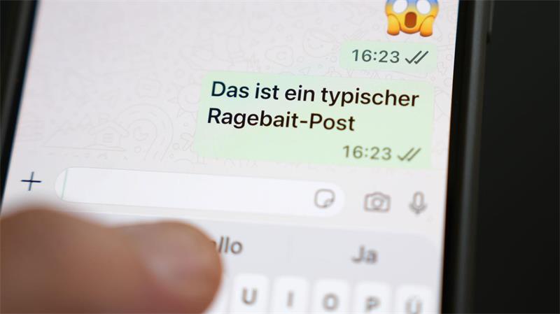 Jugendwort 2026: „Ragebait“ macht das Rennen Mit „Ragebait“ sind Aussagen gemeint, die absichtlich triggern sollen. (Archivbild)