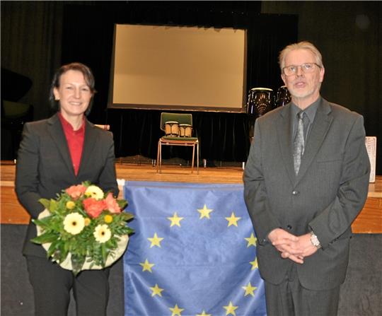 Mit Seesen eng verbunden: Eigengewächs Sylke Besser aus Hahausen ist seit gestern zurück vom Goslarer Ratsgymnasium und leitet als Vize hinter Direktor Stefan Bungert ab sofort das Jacobson-Gymnasium mit. Foto: Heine