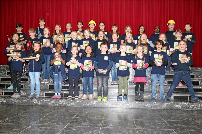 Immaterielles Kulturerbe Steigerlied: Singt uns die Harz-Hymne Mit Silber in der Hand singen Schüler der Grundschule Jürgenohl das Steigerlied für die GZ-Aktion. Archivfoto: Hildebrand