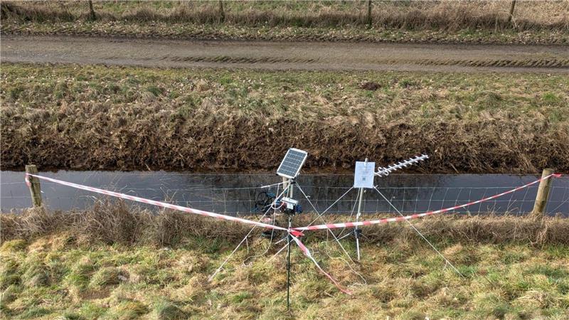 Mit Solarenergie funktioniert das System autark. 