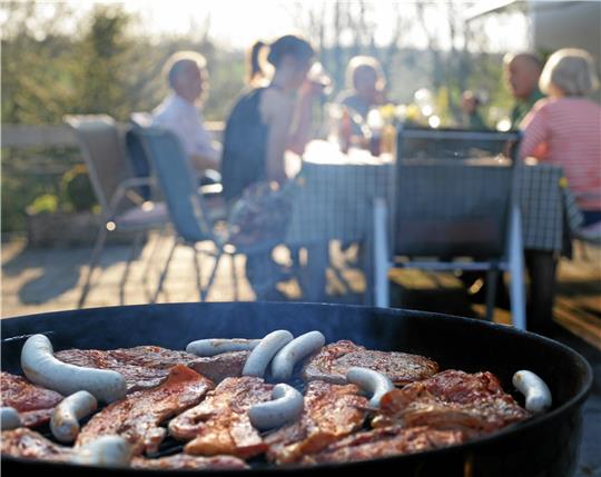 Mit dem Freundeskreis den Sommer und das Leben zu feiern, das gehört für die GZ-Gartenautorin im Juni dazu. In diesem Jahr ist es seit langem wieder möglich, bei allerhand Leckereien einen schönen Abend unter freiem Himmel zu verbringen.  Foto: pixelio