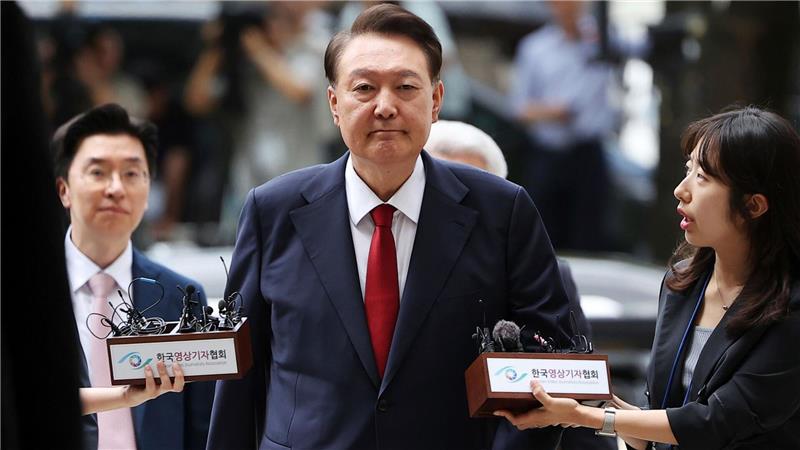 Mit der Verhängung des Kriegsrechts im Dezember 2024 löste Yoon eine schwere Staatskrise aus. (Archivfoto)