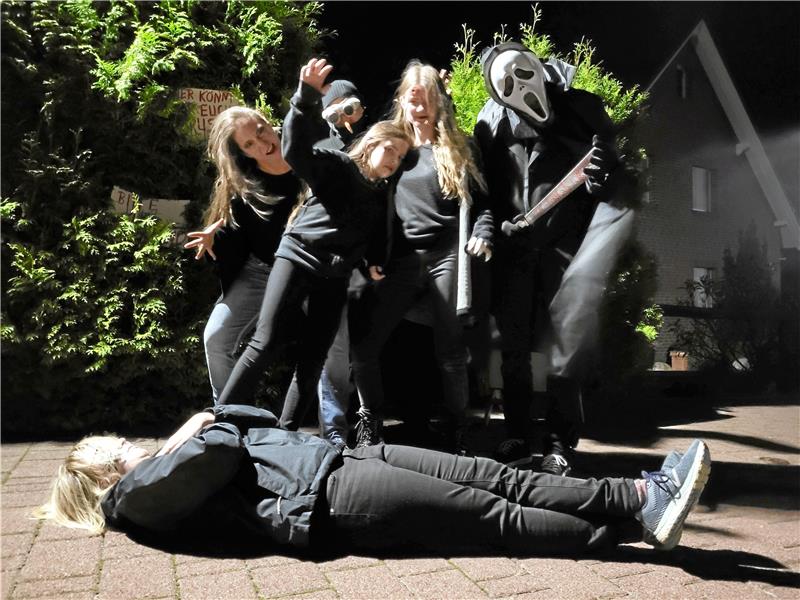Halloween: Bad Harzburger haben unheimliche Ideen Mit einem horrorfilmtauglichen Gruselparcours wartet die Familie Sander auf.