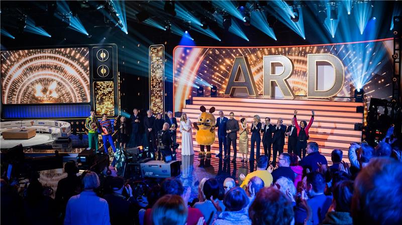 Mit einer Jubiläumsshow feierte die ARD ihren 75. Geburtstag. (Archivbild)