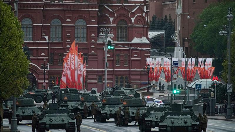 Mit einer großen Militärparade begeht Russland den 80. Jahrestag des Sieges im Zweiten Weltkrieg.