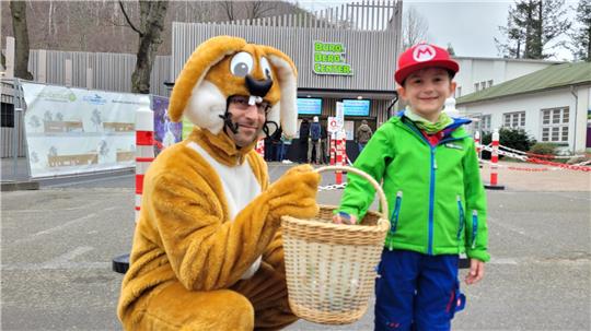 Mit etwas Glück können Besucher auch in diesem Jahr wieder den Osterhasen in der Kurstadt entdecken.