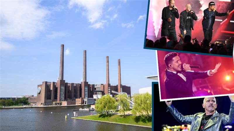 Mit ihrem Sommerfestival macht sich die Autostadt bei den anderen Konzertveranstaltern nicht beliebt. Karten gibt es zum Schnäppchenpreis. Fotos: dpa