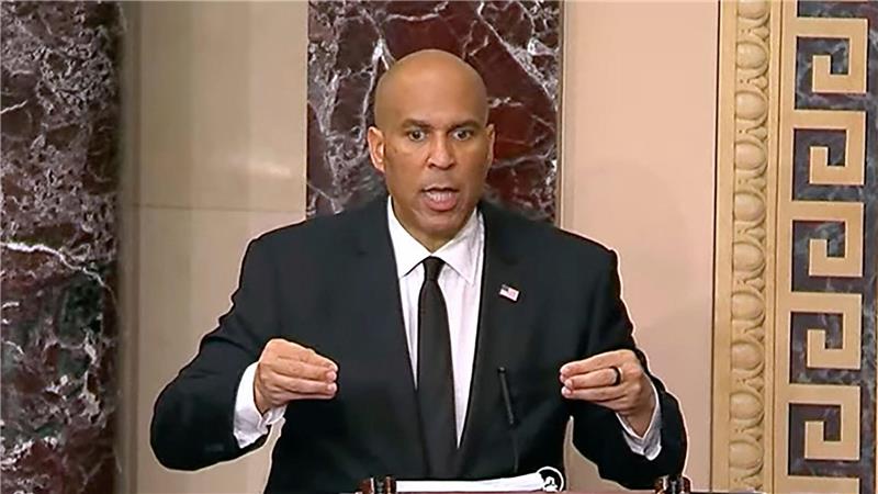 Mehr als 25 Stunden gegen Trump: Senator bricht Rekord Mit seiner Marathonrede hat sich Cory Booker in den Geschichtsbüchern verewigt.