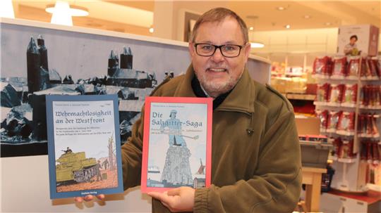 Mit seiner, im Mittelalter begonnen Comicreihe zur Deutschen Geschichte ist Dr. Thomas Dahms inzwischen im 20. Jahrhundert angekommen