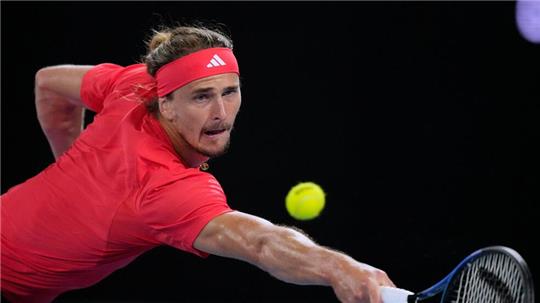 Mit vollem Fokus in die dritte Runde der Australian Open: Alexander Zverev.