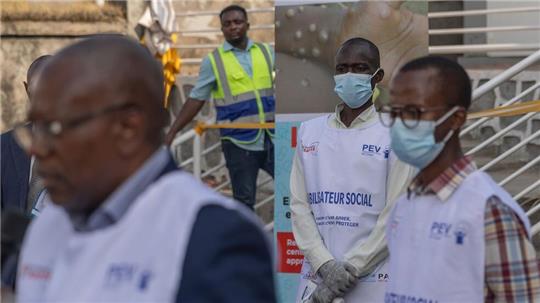 Mitarbeiter des Gesundheitswesens im Kongo haben derzeit viel zu tun, neben Mpox auch mit der ominösen „Krankheit X“.