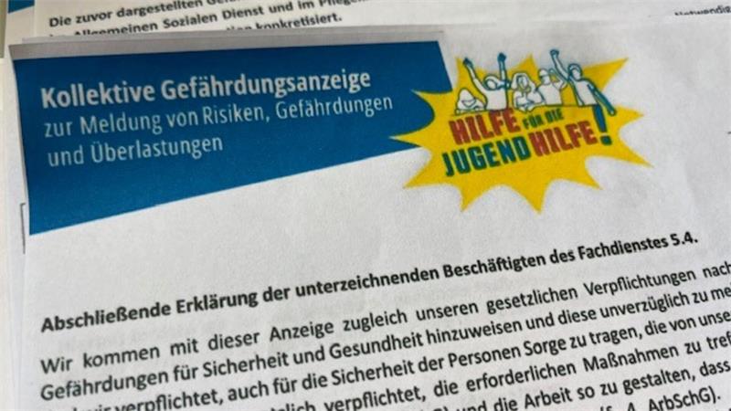 Ein Schreiben zur Kollektiven Gefährdungsanzeige