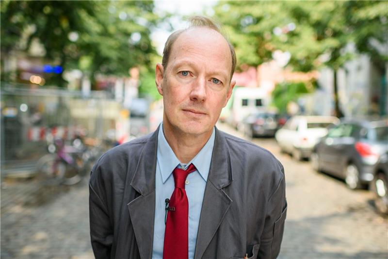 Mitglied des Europäischen Parlamentes und Bundesvorsitzende der Partei «Die PARTEI»: Martin Sonneborn.