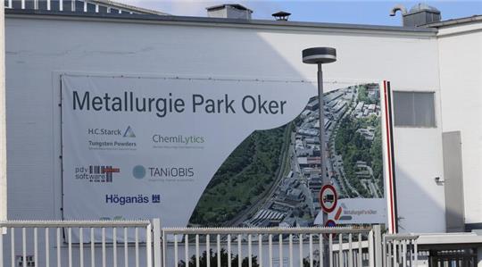 Mitten im Metallurgie-Park Oker: Am alten Starck-Standort am Schleeke sitzen diverse Nachfolgefirmen. Taniobis ist aus der früheren Tantal- und Niob-Sparte hervorgegangen.