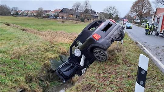 Mittwochmittag kommt es auf der L 523 bei Osterode zu einem Verkehrsunfall.