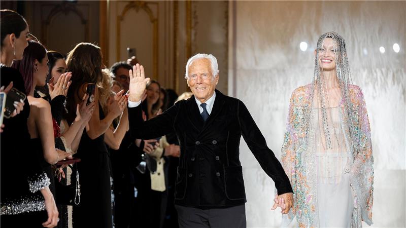 Modemacher Giorgio Armani ist in Alter von 91 Jahren gestorben. (Archivbild)