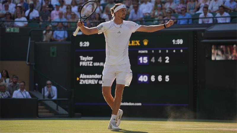 Möchte auch am Freitag jubeln: Alexander Zverev.