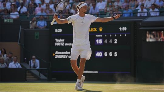 Möchte auch am Freitag jubeln: Alexander Zverev.