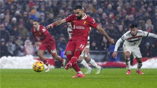 Mohamed Salahs Führungstreffer per Handelfmeter reichte dem FC Liverpool nicht zum Sieg.