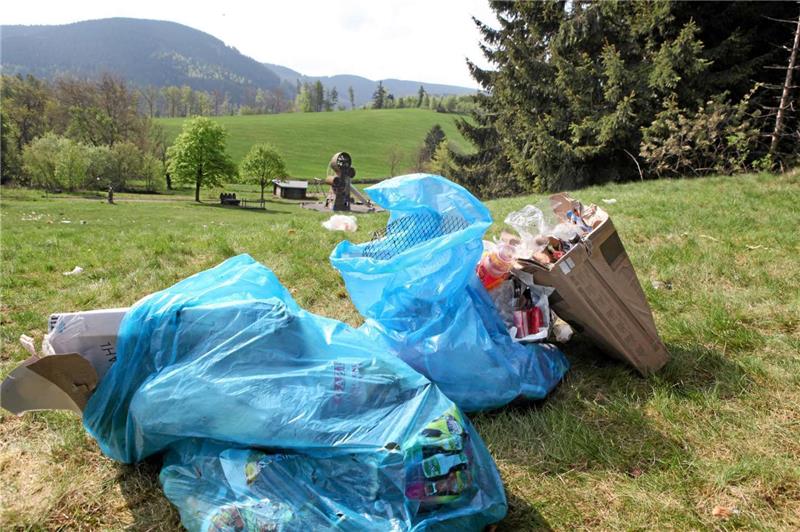 Müll in der Landschaft? Das muss und darf nicht sein. Archivfoto: Schenk