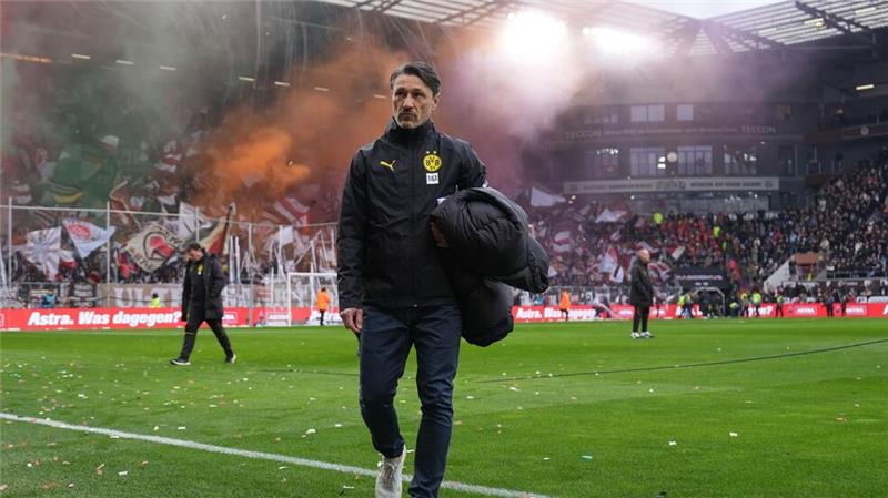 Musste oft um seine Mannschaft bangen: Dortmunds Trainer Niko Kovac. 