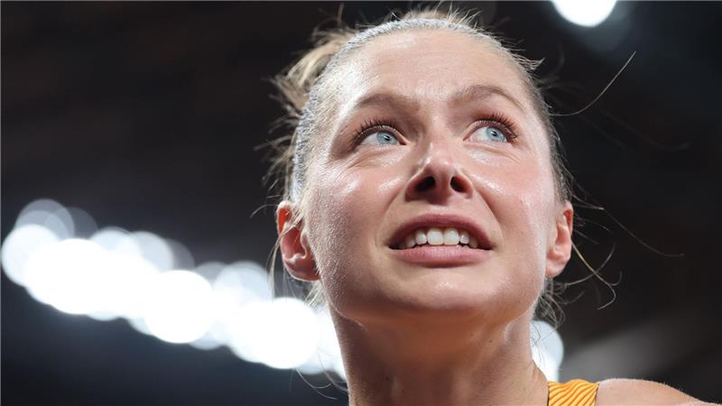 Musste zittern: Gina Lückenkemper.