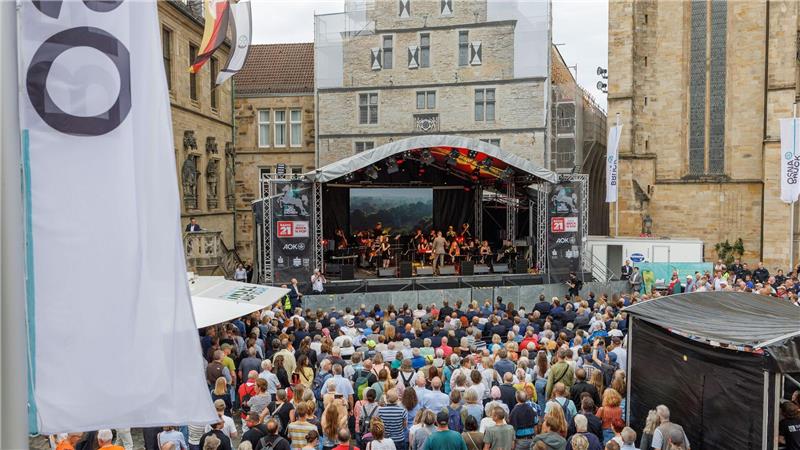 Niedersachsen feiern Landestag in Osnabrück Nach Angaben der Stadt Osnabrück sind an drei Tagen 350 Programmpunkte geplant.