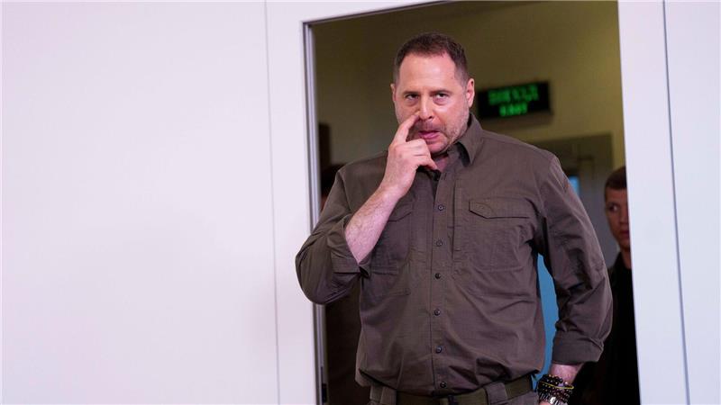 Nach Ermittlungen von Korruptionsfahndern ist Andrij Jermak, Leiter des Präsidialamtes der Ukraine, zurückgetreten. (Archivbild)