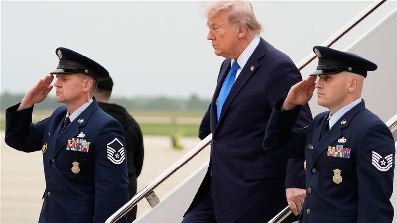 Nach Trumps Ansicht haben die USA alle Trümpfe in der Hand. 