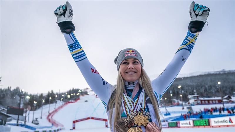 Nach WM-Bronze 2019 hörte Lindsey Vonn auf - jetzt folgt der Rücktritt vom Rücktritt.