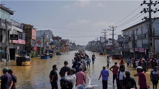 Nach Zyklon „Ditwah“ steht Sri Lanka unter Wasser.