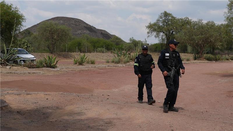Nach dem Angriff bleibt die Ruinenstadt bis auf weiteres geschlossen.